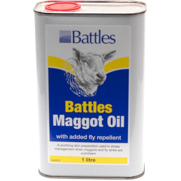 Battles Maggot Oil