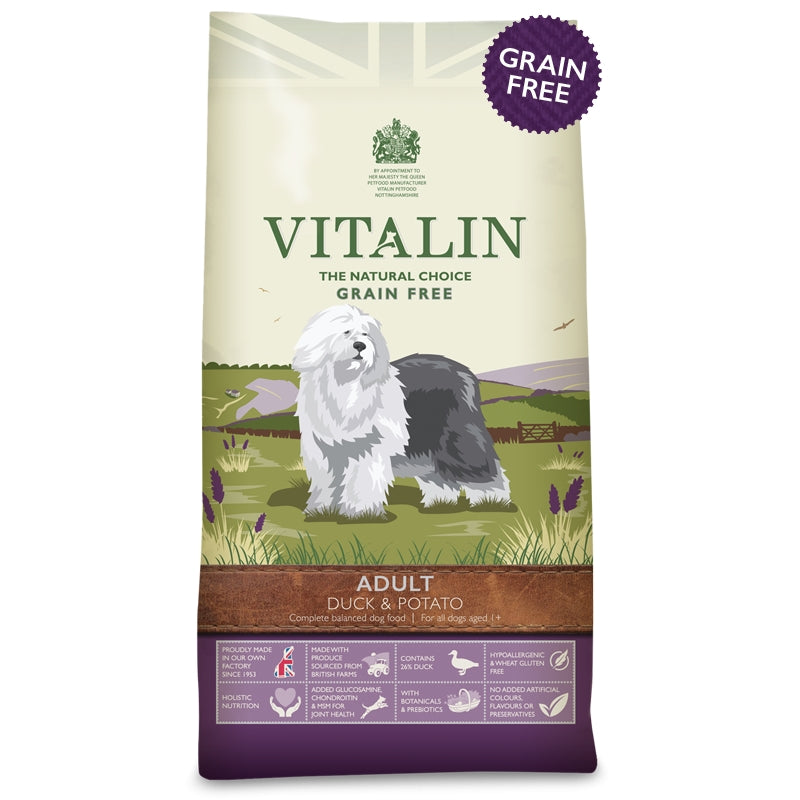 Vitalin Adult Grain Free Duck 4x2kg