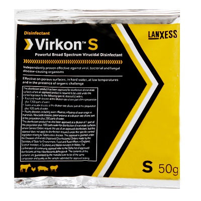 Virkon S Disinfectant Sachet