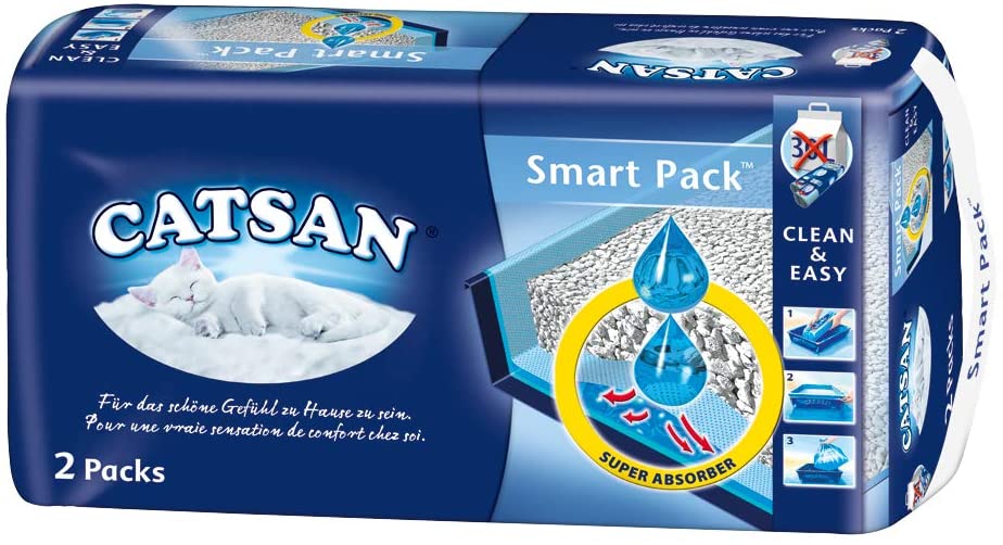 Catsan Smart Pack Cat Litter 2x4L