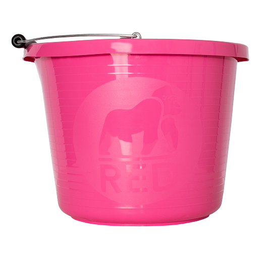Red Gorilla Premium Bucket Pink