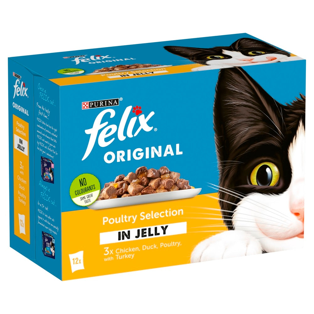 Felix Pch Poultry Selec CIJ 4x12x100g