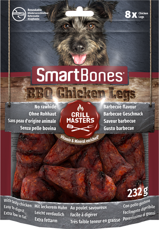 SmartBones Grill Master Chick Leg 8pc x6
