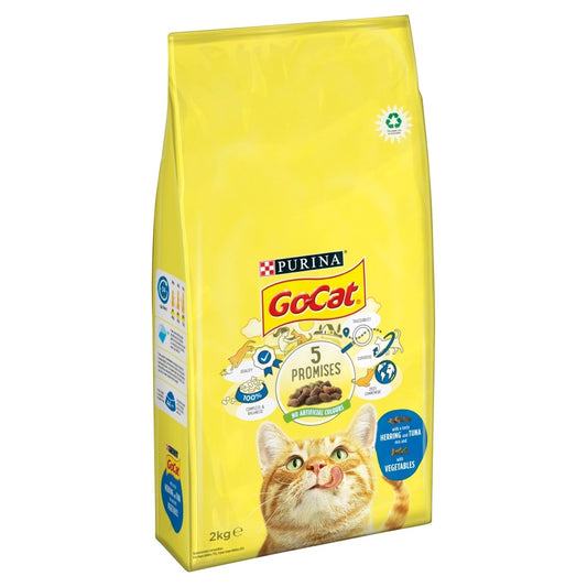 Go-Cat Comp Tuna Herring & Veg