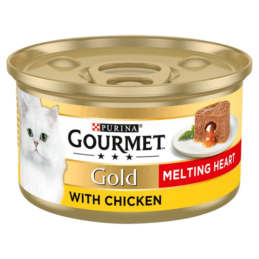 Gourmet Gold Melt Heart Chicken 12x85g