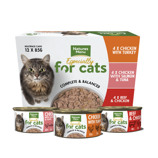 N/Menu Cat Multipack Tins 4x12x85g