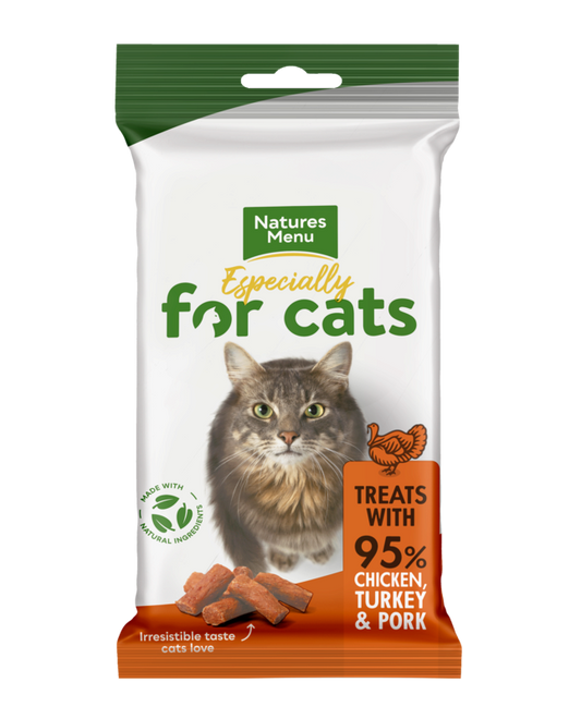 N/Menu Cat Treat Chicken & Turkey 12x60g