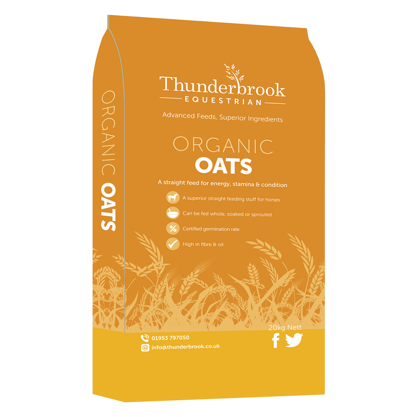 Thunderbrook Whole Organic Oats