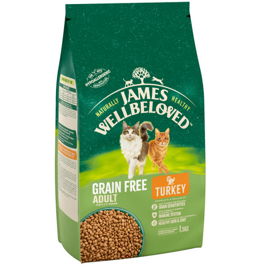 JW Cat Adult Turkey Grain Free