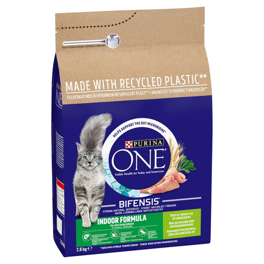 Purina One Adult Indoor Cat Turkey