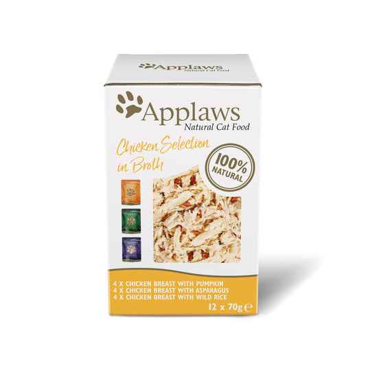 Applaws Cat Pch Chick Multi 4x12x70g