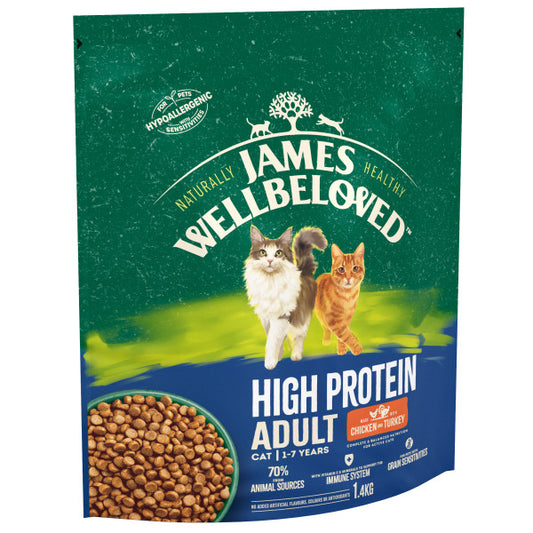 JW Cat Adult High Protien Chicken&Turkey