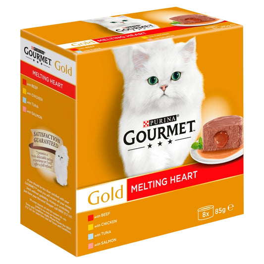Gourmet Gold Melt Heart MeatFish 6x8x85g