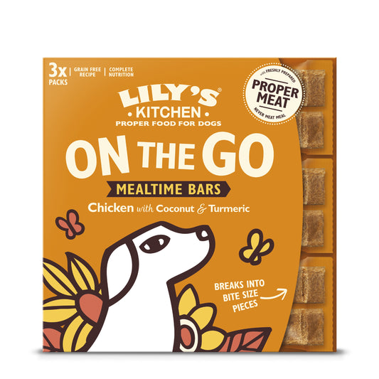 Lilys Kitchen On the Go Bar Chck3x40gx12
