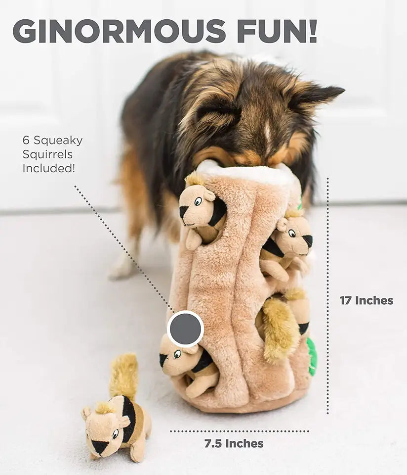 OnlinePetToys™ - Squirrel hide and seek toy