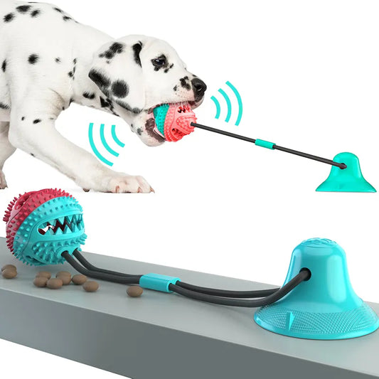 OnlinePetToys™-Dog bite toy with suction cup