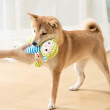 OnlinePetToys™ - Plush Bite Resistant Interactive Squeaky Dog Toy