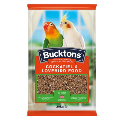 Bucktons Cockatiel & Lovebird Mix