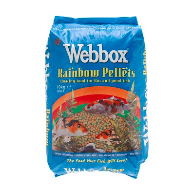 Webbox Fish Rainbow Pond Pellets