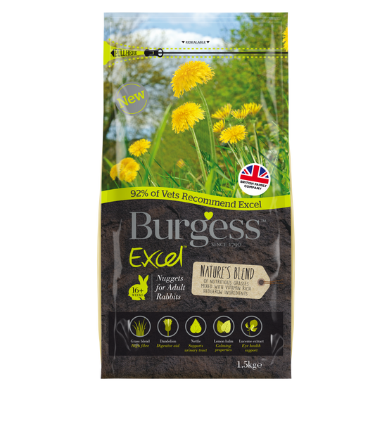Burgess Excel Rabbit Natures Blend