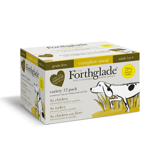 Forthglade Adult Grn Free C/T/CL 12x395g