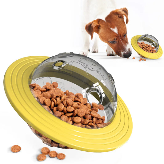 UFO Interactive dog feeder toy.